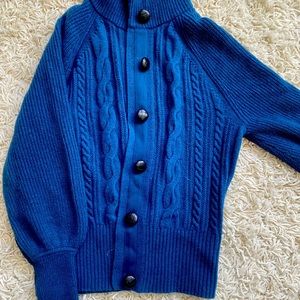 J Crew Knit Button-Down Sweater